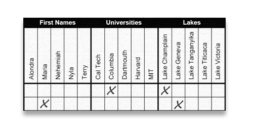 Logic Puzzles